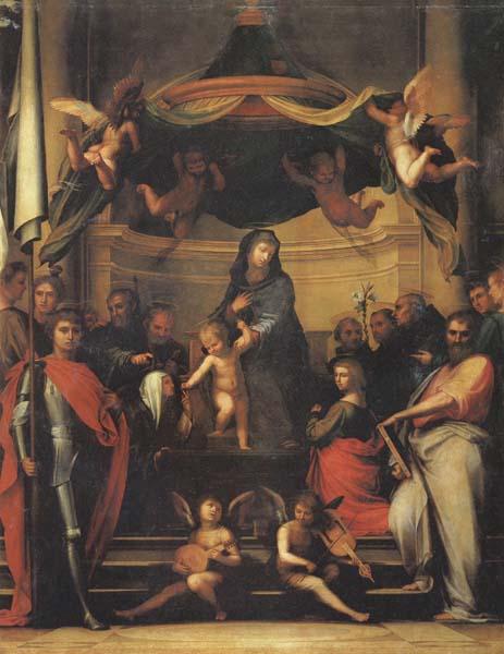 BARTOLOMEO, Fra The Mystic Marriage of St.Catherine